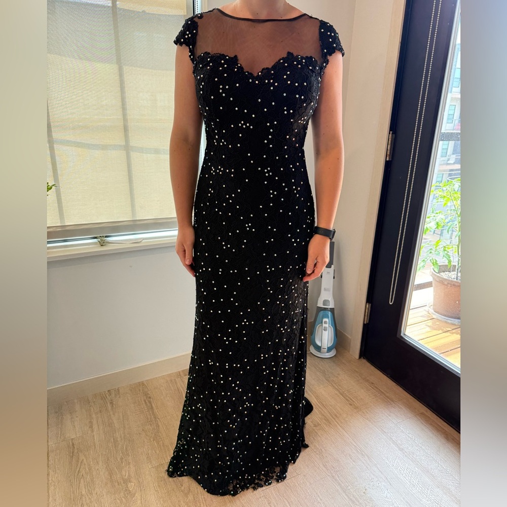 Black Prom Dress Evening Gown